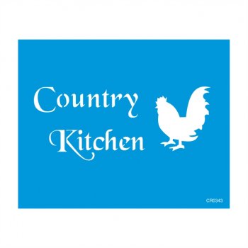 Stencil CR Laser Country Kitchen - 20x25