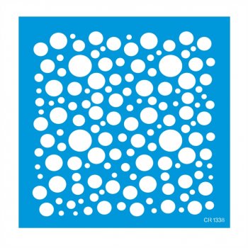 Stencil Bola de Sabão - 20x20