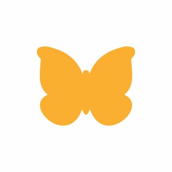 Kit com 10 Etiquetas TAG Borboleta em Acrílico - 01 (P-M-G)