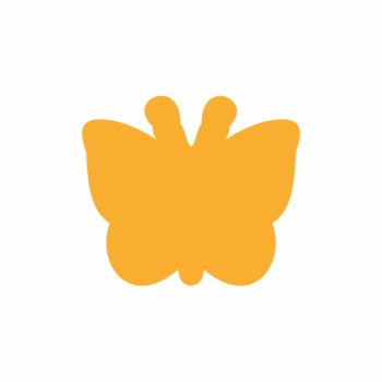 Kit com 10 Etiquetas TAG Borboleta em Acrílico - 02 (P-M-G)