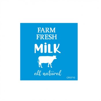 Stencil CR Laser Country Farmhouse Milk - (P-M-G)